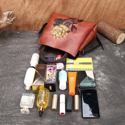 Bolso de Cuero Teñido a Mano - Image 12