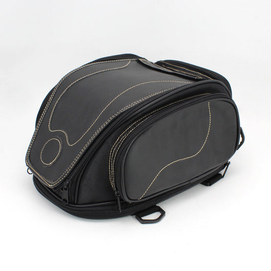 Bolsa Retro para Moto con Almacenamiento de Casco Impermeable - Image 11
