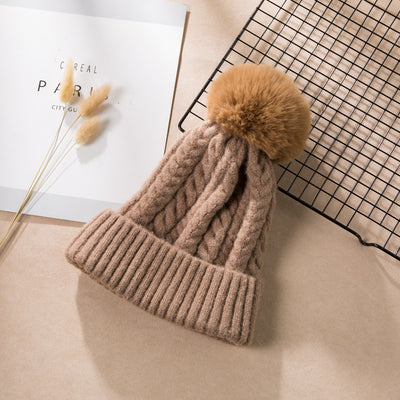 Gorro Invierno Mujer Lana Estilo Coreano Trendy - Image 10