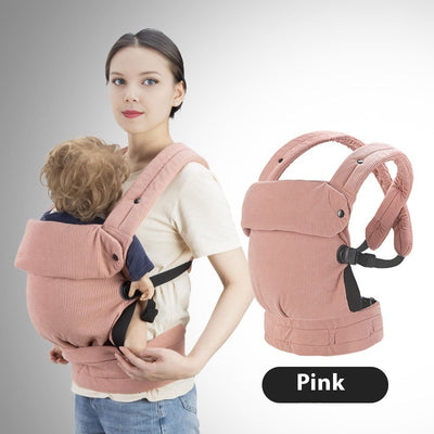 Mochila Portabebé Ergonómica Algodón - Frente y Espalda - Image 14