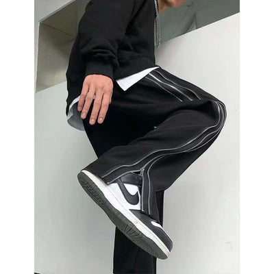 Pantalones Deportivos Hombre Cintura Alta Corte Relajado - Image 14