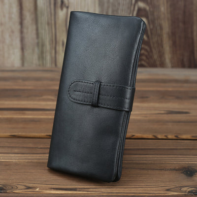 Cartera de Cuero Genuino para Mujer con Múltiples Compartimentos - Image 13