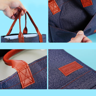 Bolsa Térmica Estilo Japonés para Lonchera Bento Portátil - Image 7