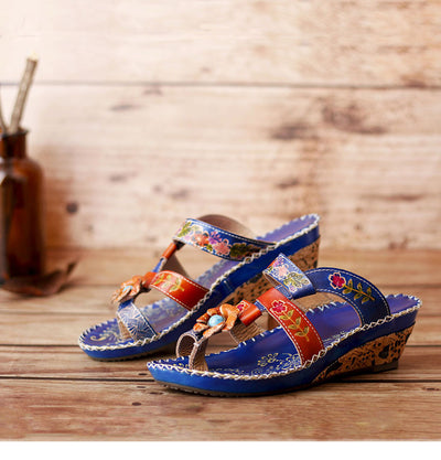 Sandalias Étnicas para Mujer con Tacón Medio Ligero - Image 10