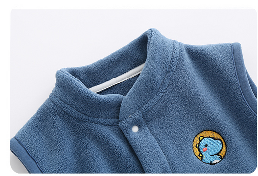 Chaleco Reversible con Forro Polar Doble Cara - Image 7