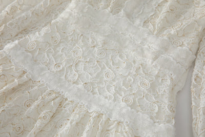 Falda Larga de Encaje Transparente para Mujer - Image 32
