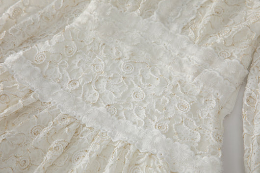 Falda Larga de Encaje Transparente para Mujer - Image 32