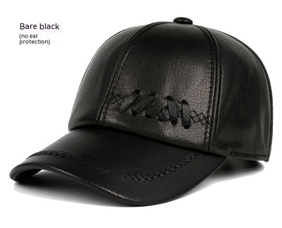 Gorra de Cuero para Hombre Otoño e Invierno - Image 8