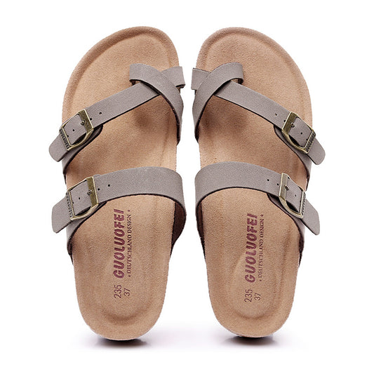 Pantuflas de Corcho para Mujer - Comodidad Fresca para Verano