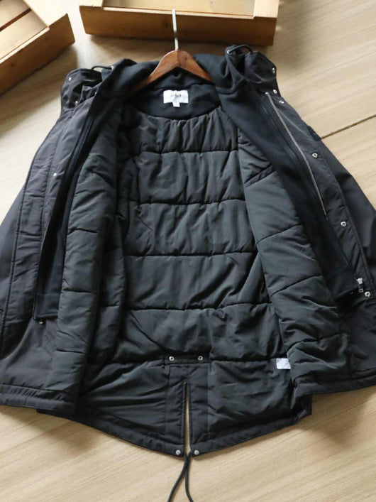 Abrigo Casual Hombre Otoño Invierno Efecto Dos Piezas Confort - Image 7