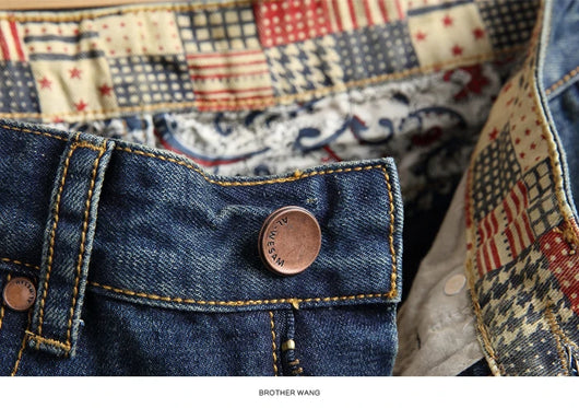 Shorts de Mezclilla Perforada para Verano - Image 12
