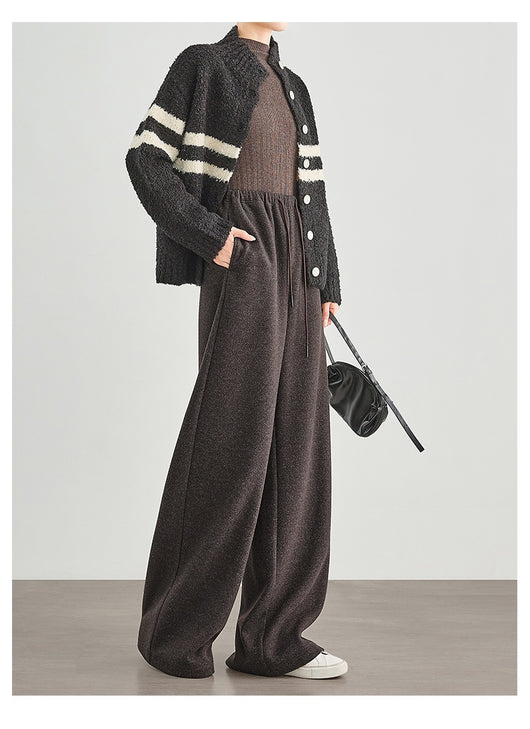 Pantalones de Jogger en Tweed Estampado - Mezcla de Lana Confortable - Image 17