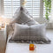 Lace Plaid Gris 48 X 74 Cm Pillowcase 1 Pieza