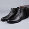 Botas de Invierno para Hombre - Cuero Alto con Forro Térmico