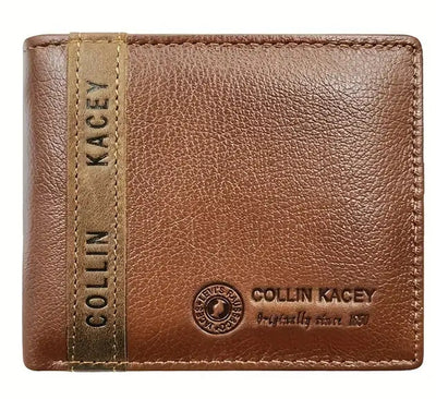 Cartera Corta de Cuero Genuino para Hombre - Image 12