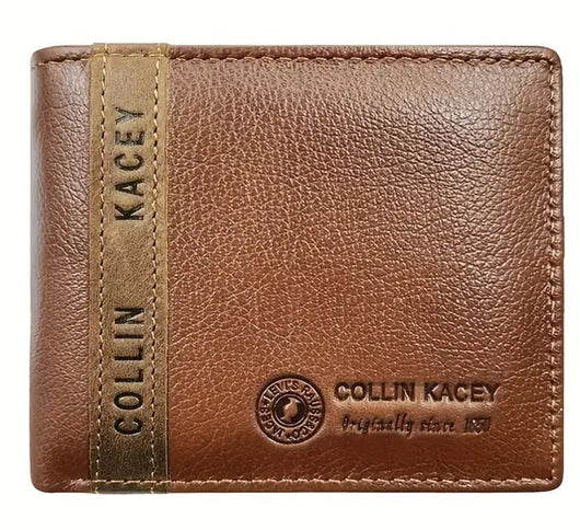 Cartera Corta de Cuero Genuino para Hombre - Image 12