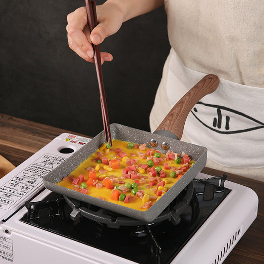Sartén Antiadherente de Fondo Plano para Tortillas, Omurice y Huevos - Image 11