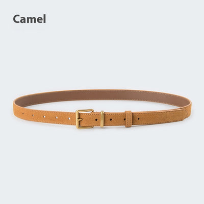 Cinturón de Cuero Gamuza Retro para Mujer - Piel de Res Premium - Image 7