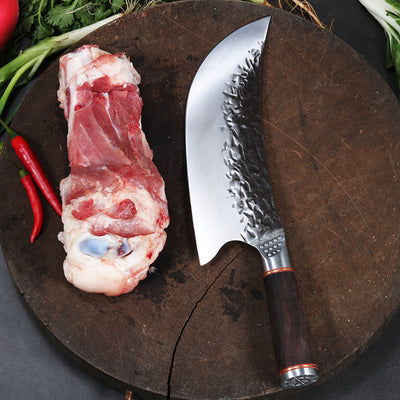 Cuchillo Deshuesador Profesional con Doble Hoja de Acero y Mango de Madera - Image 10