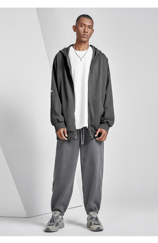 Abrigo Sudadera con Capucha Forrada en Fleece para Hombre - Image 21