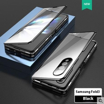 Funda Magnética Plegable con Vidrio Templado para Teléfono - Image 7