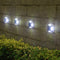 Luminária Solar de Parede para Exterior - Decoração de Jardim, Terraço e Varanda
