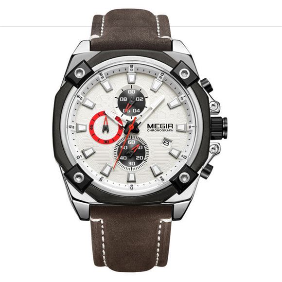 Reloj Deportivo Multifuncional con Cronógrafo y Calendario para Hombre