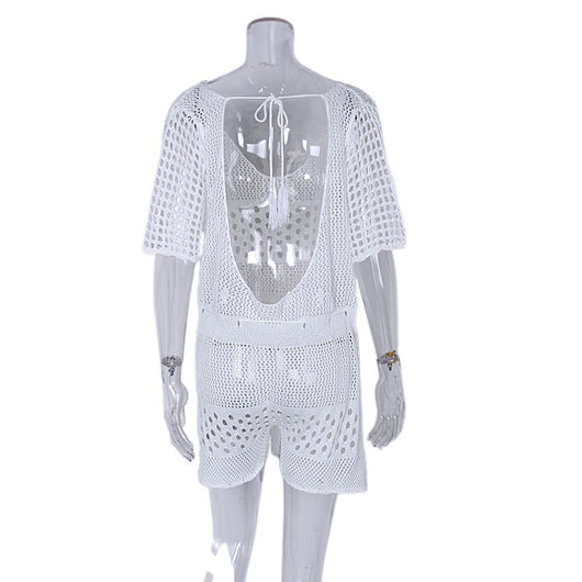 Traje de Baño Tejido para Mujer con Cobertura Integral - Image 11