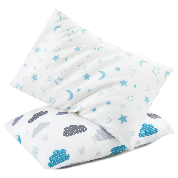 Funda de Almohada Infantil Gasa Suave Transpirable para Viajes