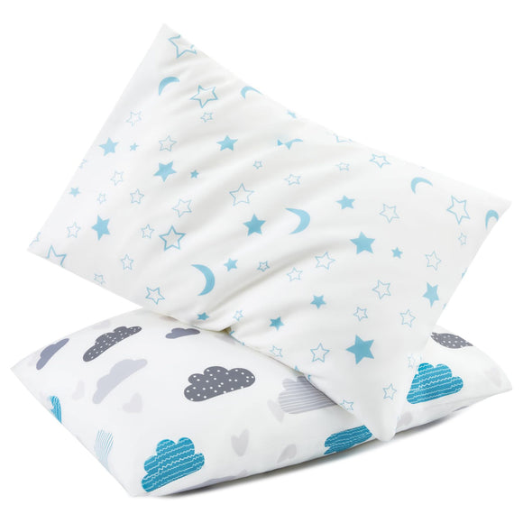 Funda de Almohada Infantil Gasa Suave Transpirable para Viajes