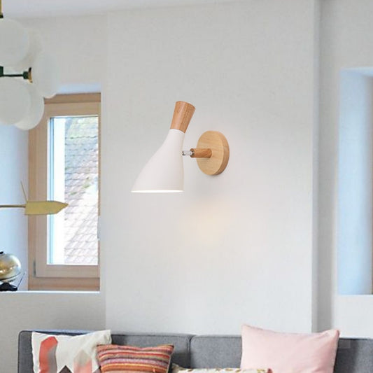 Lámpara de Pared LED para Dormitorio y Pasillo con Luz de Colores