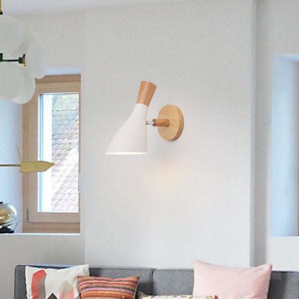 Lámpara de Pared LED para Dormitorio y Pasillo con Luz de Colores