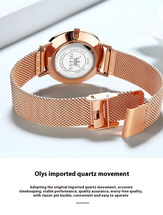 Reloj de Pareja Elegante Unisex con Movimiento de Cuarzo - Image 10
