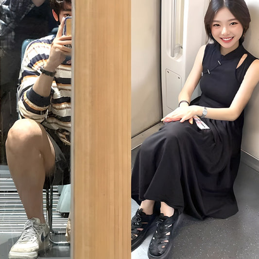 Asiento Portátil Plegable para Colas - Tren de Alta Velocidad - Image 2