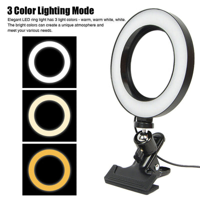Soporte Ajustable para Aro de Luz LED - Clip Universal 6-10 Pulgadas - Image 4