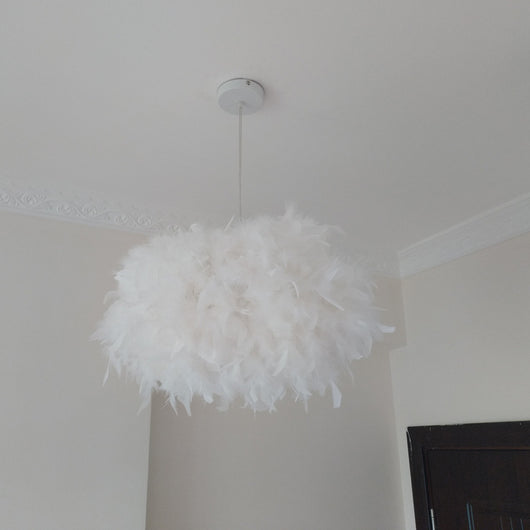 Lámpara de Techo Moderna Plumas para Sala y Dormitorio - Image 4