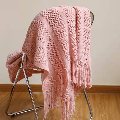 Manta Tejida de Algodón para Sofá, Cama y Decoración - Image 5