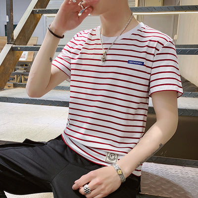 Camisa Casual de Rayas para Hombre - Estilo Relajado - Image 7
