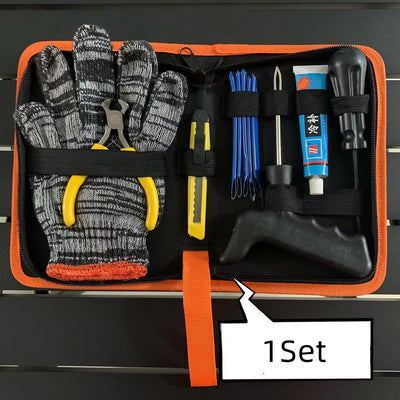 Kit de Reparación de Llantas para Moto en Viajes - Freno Superior - Image 5