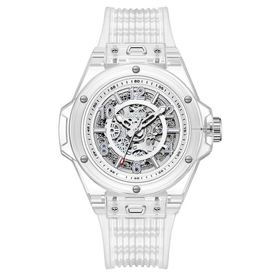 Reloj Automático Mecánico para Hombre Resistente al Agua con Esfera Transparente - Image 6