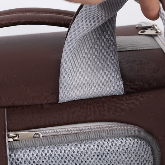 Mochila Transportadora para Gatos de Gran Capacidad Expandible con Ventana Transparente - Image 8