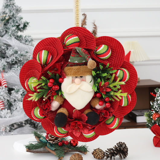 Decoración Navideña Muñeco de Nieve Anciano para Exterior - Image 11