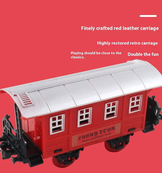 Tren Eléctrico de Juguete con Rieles para Niños - Simulador Realista - Image 13
