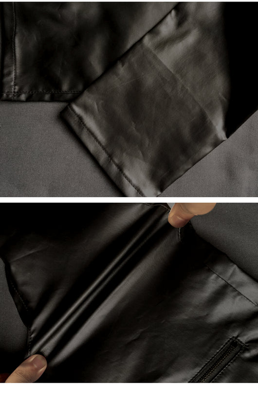 Pantalones Skinny de Cuero Talle Alto con 3 Botones - Image 19