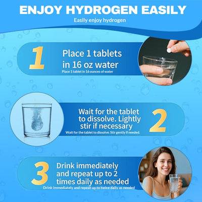 Tabletas de Agua Hidrogenada Fitness H2 - Minerales Antioxidantes - Image 7