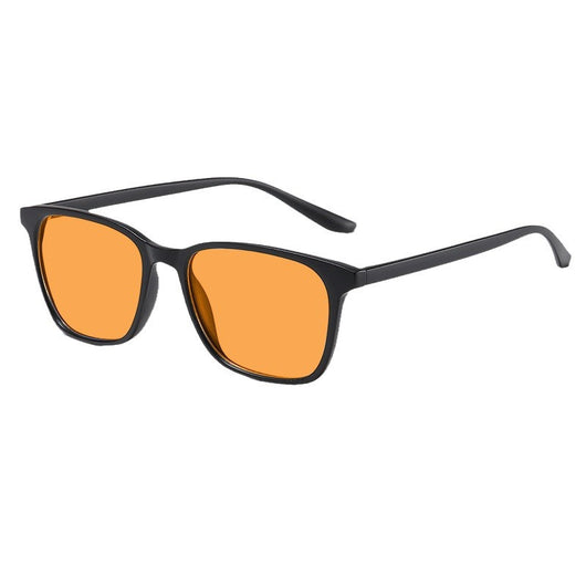 Gafas Anti Luz Azul UV con Estilo - Diseño Naranja Rojo Premium - Image 5