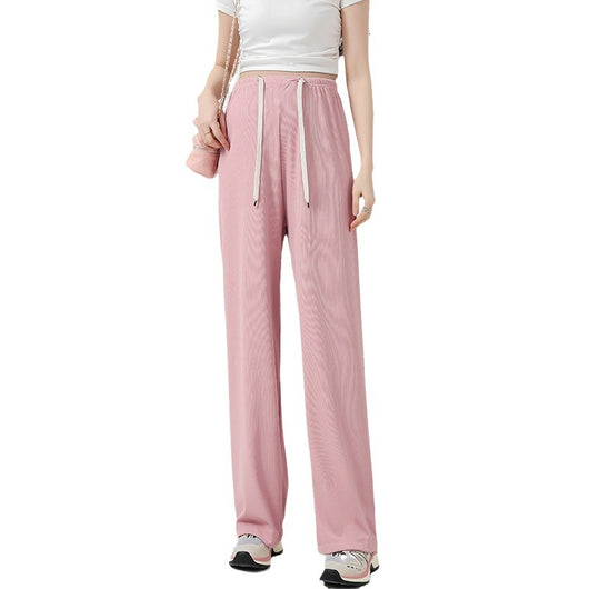 Pantalones Premamá Cómodos de Pierna Ancha sin Cintura Ajustable - Image 5