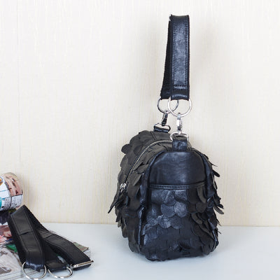 Bolso Mensajero de Cuero Genuino para Mujer - Piel de Oveja Premium - Image 7