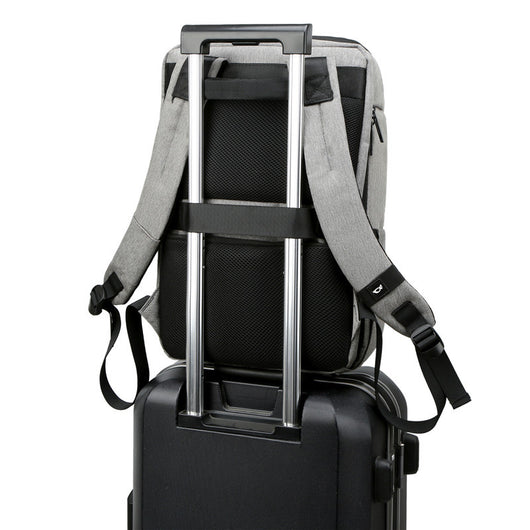 Mochila Ejecutiva para Hombre con Puerto USB y Reflectante - Image 11