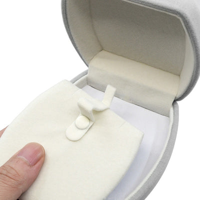 Joyero Ovalado de Terciopelo Estilo Barriguita - Image 16